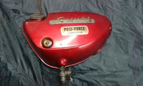 Suzuki T20 POSI-FORCE tank en zij deksel