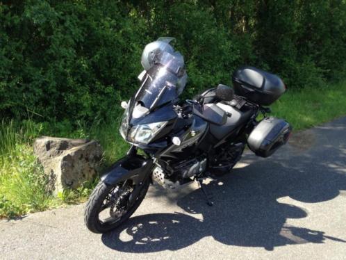 Suzuki V-Strom 650 Black Rhino, met koffers en ABS