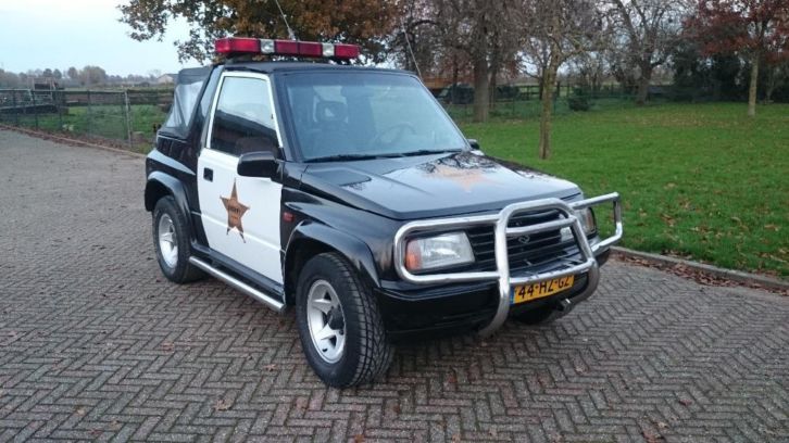 Suzuki vitara ET 1994 4WD police car  politie auto