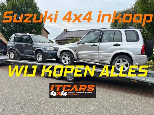 Suzuki Vitara Inkoop, gezocht alle Suzuki 4x4 ook loopsloop