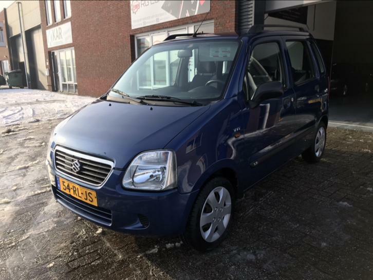 Suzuki Wagon R 1.3 2005 Blauw metallic origineel 36.000 km 