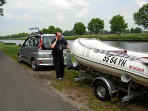Suzumar rubberboot compleet met motor en kanteltrailer