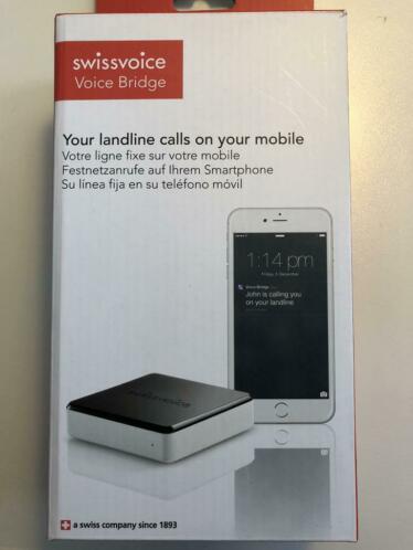 Swissvoice - Voice Bridge - vast op mobiel