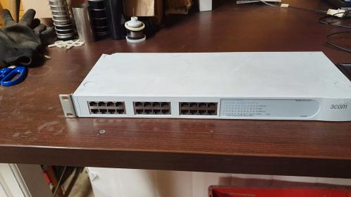 Switch 24 poort 3Com 1000Mbps