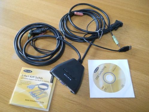 Switch Belkin voor 2 pc