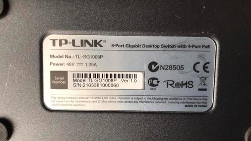 Switch tp link tl sg1008p