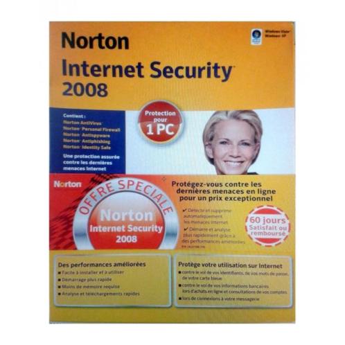 SYMANTEC Norton Internet Security 2008 FR 5397039854601