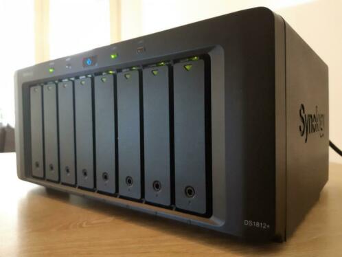 Synology DS1812 NAS (8 schijven RAID6 16,4TB beschikbaar)