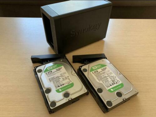 Synology DS215  met 2x 2TB WD Green