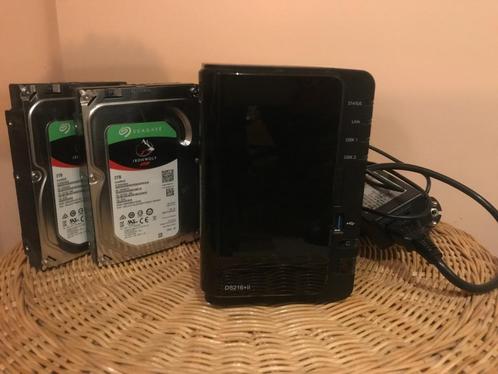 Synology DS216II NAS ram upgrade  evt. hdd