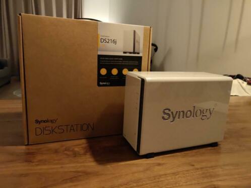 Synology DS216J nas incl. 2x WD Red 2TB 3,5 inch 