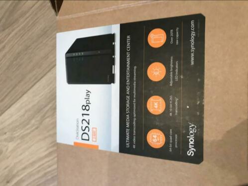 Synology DS218play NIEUW