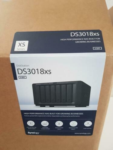 Synology DS3018xs Nieuw van 1363,- voor 999,-