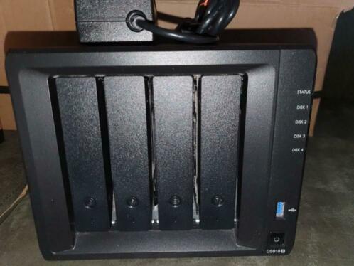 Synology DS918 met doos en 4x 4TB Harddisks