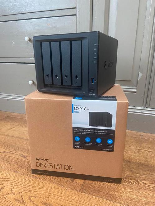 Synology DS918 NAS 8gb ram upgrade  evt hdd.