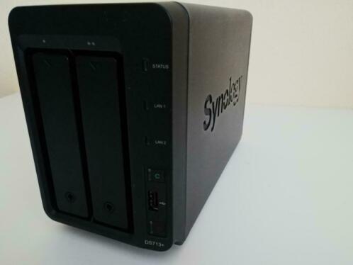 Synology NAS DS 713    DSM 7.0   (2-bay, exclusief disks)