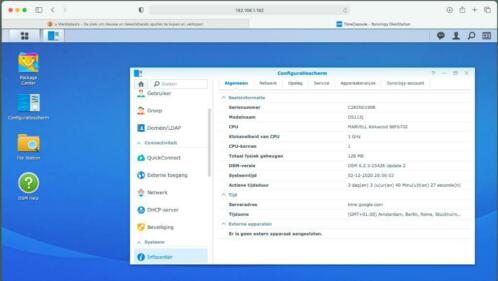 Synology nas DS112J met 1TB Hard Disk