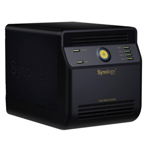 Synology NAS DS408 - 4 Bay 1TB HDD (verk. Max ICT  483,00)