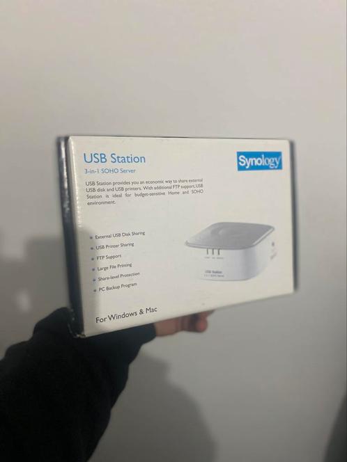 Synology USB Station 3 in 1 Soho Server