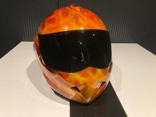 Systeem helm airbrush fire