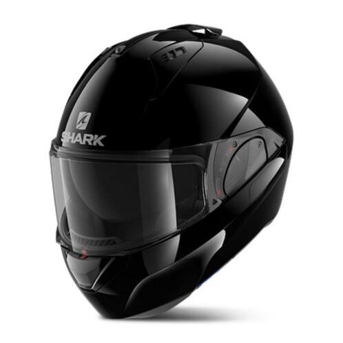 Systeemhelm Shark Evo Es Blank Zwart (Systeemhelmen)