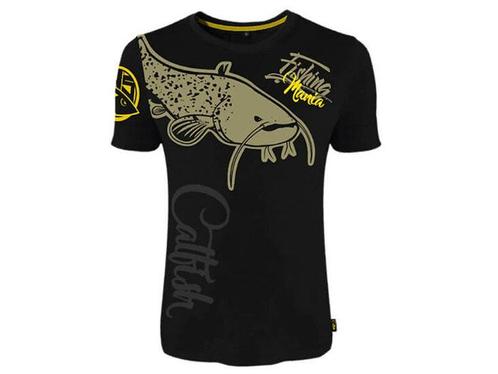 T-shirt Catfishing Mania  Vis Shirt Meerval - Roofvis XL