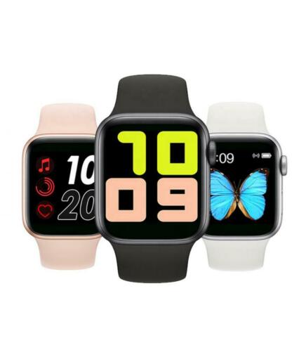 T500 Smartwatch (Apple Watch 5 Kopie) Kleur ZwartWitRoze