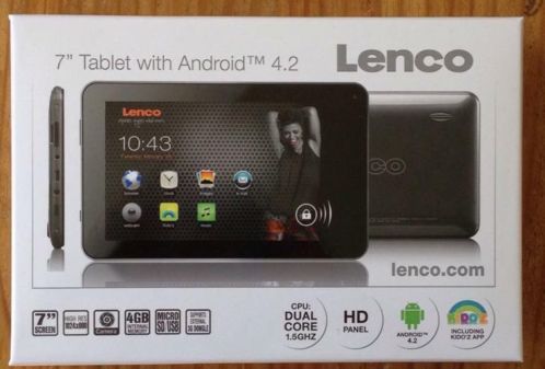 Tablet 7 inch, android, nieuw