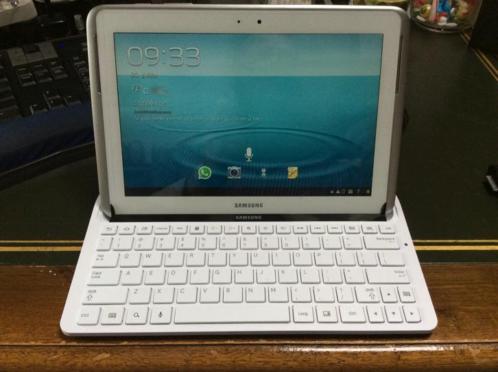 Tablet Galaxy Note 10.1 met los prof keyboard