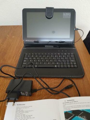 Tablet NHA nieuw incl. Toetsenbord.