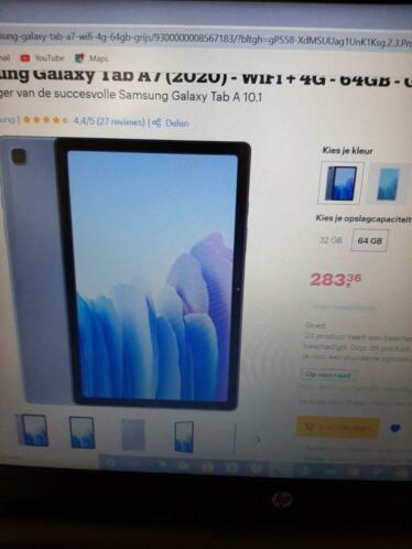 tablet samsung Galaxy A7 nieuw