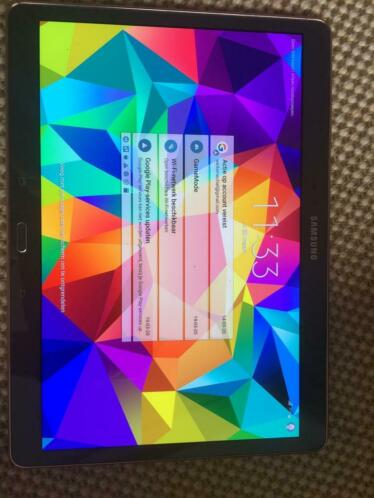 Tablet Samsung Tab S 10,3 mooie kwaliteit met hoesje