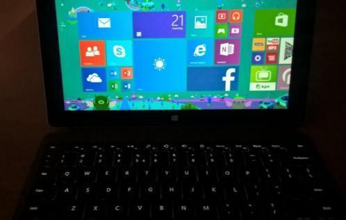 tablet surface 2 serie 64 gb met verlicht touchcase
