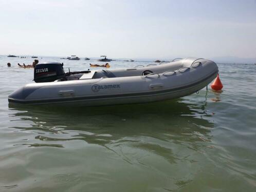 Talamex rubberboot incl. Selva 15pk 4-takt buitenboordmotor