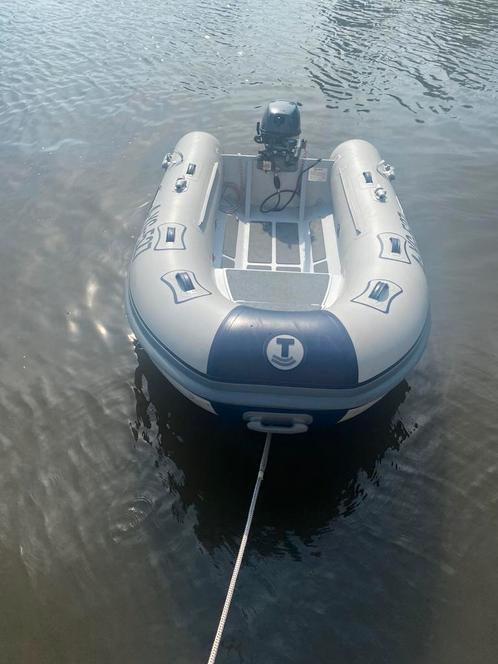 Talamex silverline 290 aluminium rib met 9.9 pk Yamaha