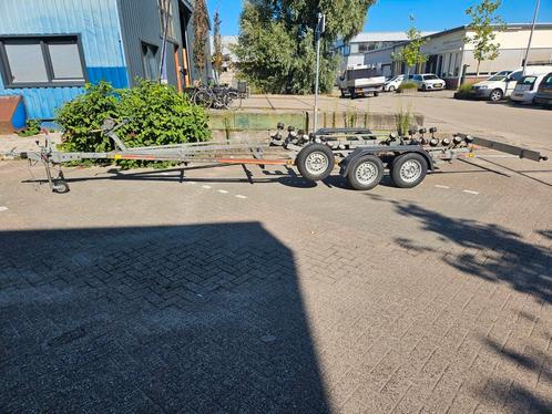 Tandemasser boottrailer 2100kg laadvermogen dubbelasser