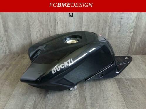 Tank kunststof zwart metallic Ducati 848 1098 1198