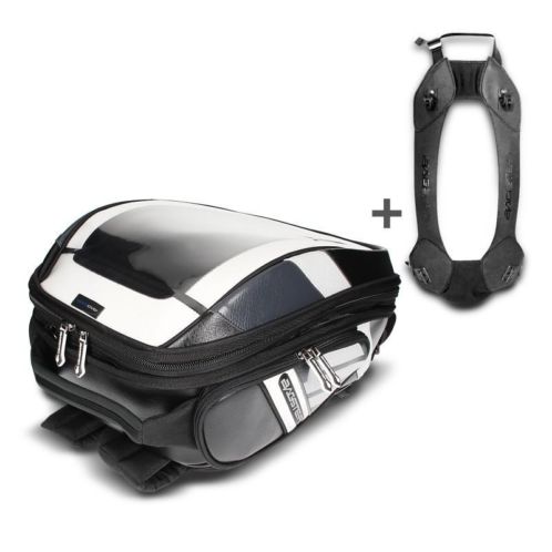 Tanktas Set BMW K 1200 R Bagster Stunt PVC Wit  Easy Road