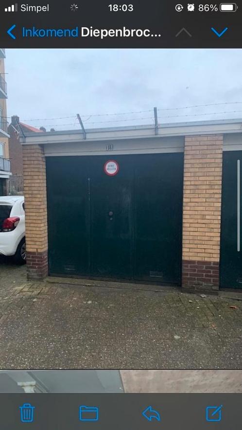Te huur Garagebox Dordrecht