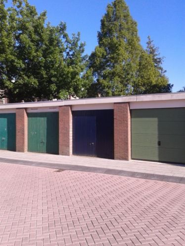 Te huur garagebox Edisonstraat Schoonhoven