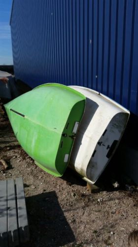 Te koop 2 open zeilboten 