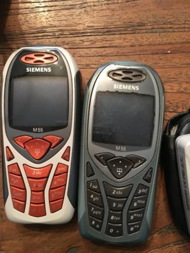 Te koop 2 siemens m55 telefoons (werkend)