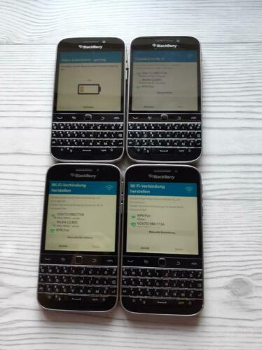 Te koop 4 stuks blackberry classic
