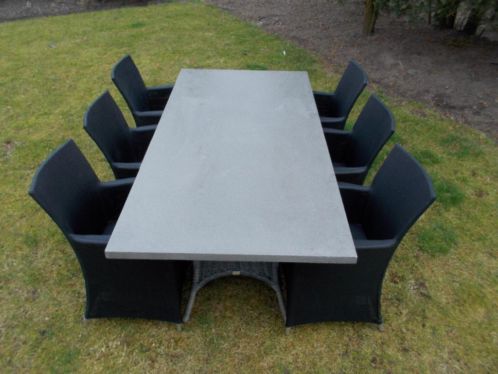 Te koop 6 nieuwe stoelen met tafel BELLAGIO