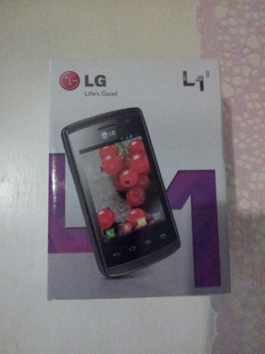 Te koop aangeboden LG Optimus L1 II Black Titan. Nieuw