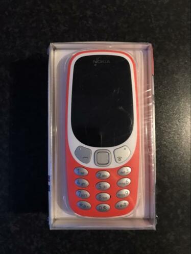 Te koop aangeboden NIEUWE Nokia 3310 Red