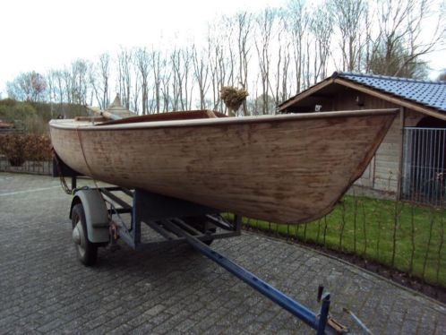 Te Koop aangeboden Teakhouten Zeilboot