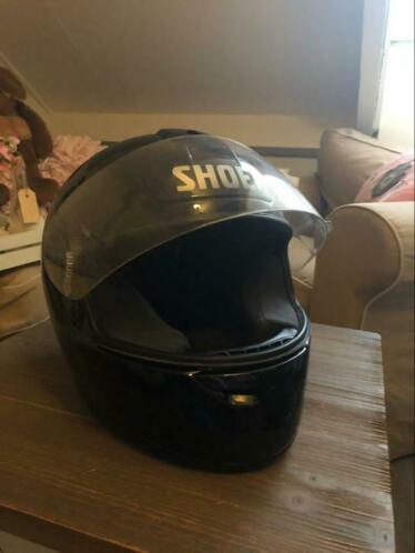 Te koop aangeboden  Zgan , zwarte Shoei helm 