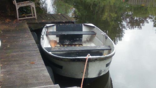 Te Koop alu roeibootje met Electra motor