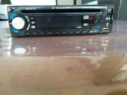 te koop autoradio AV CAR AUDIO CD- USB MMV SD